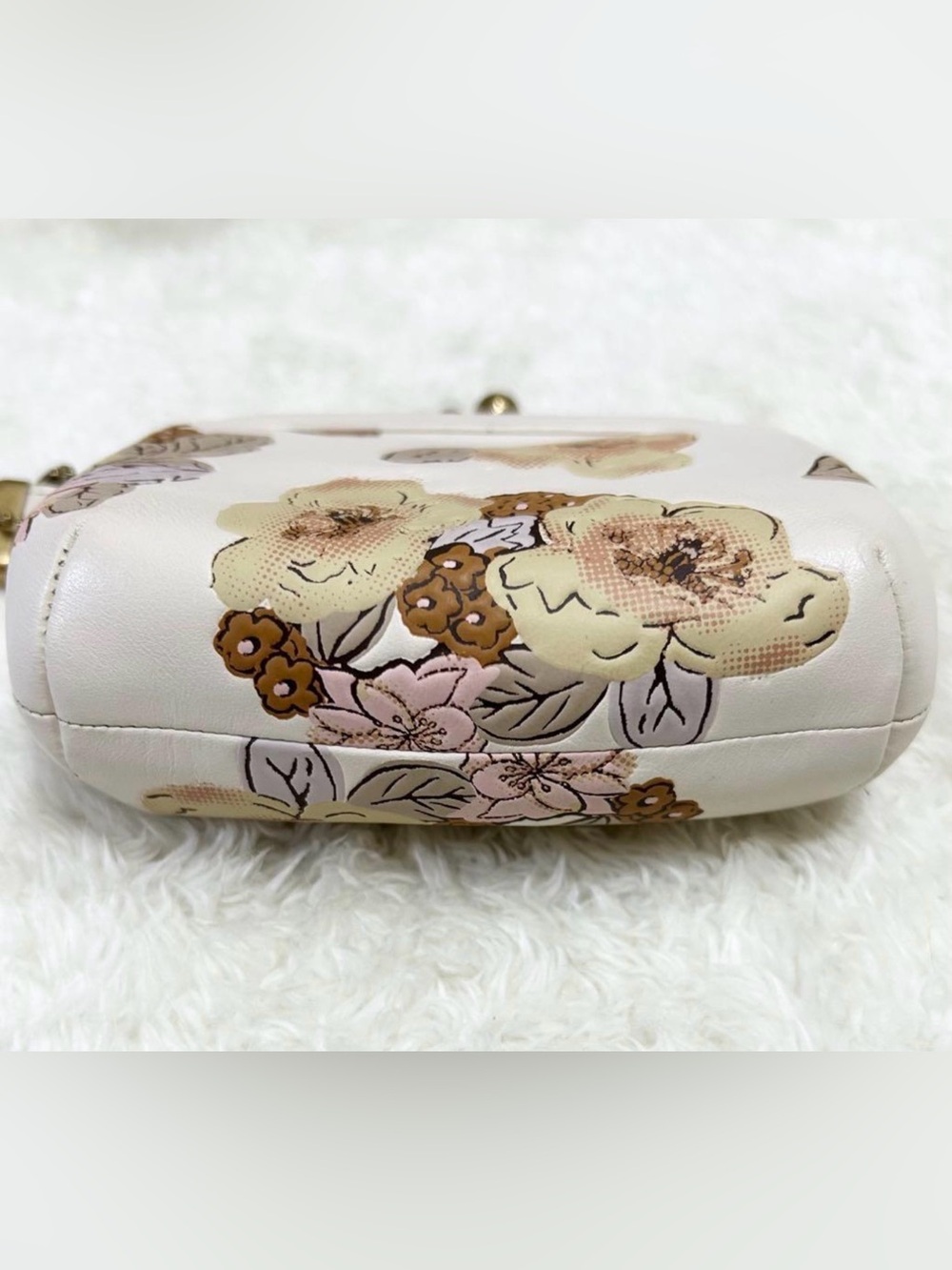 Coach 1941 Kisslock floral bouquet print EUC - Picture 5 of 5